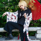 Higanbana Kimono ZIP Hoodie (Men Ver.)