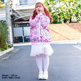 ふわちゃん ZIPパーカー(プラスサイズモデルVer.)