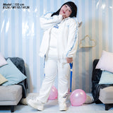 Magic Jersey Jacket WH/P.BL  (Plus Size Ver.)