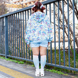 ゆめちゃん ZIPパーカー (プラスサイズモデルVer.)