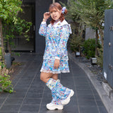 グラデゆめちゃん ブラウス (プラスサイズモデルVer.)