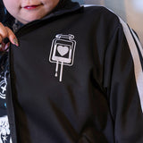 Blood Pack/Pill Bottle Jersey Jacket Black (Plus Size Ver.)
