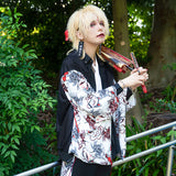 Higanbana Kimono ZIP Hoodie (Men Ver.)