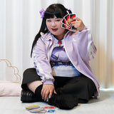 Blood Pack/Pill Bottle Jersey Jacket Pastel Purple (Plus Size Ver.)