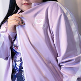 Blood Pack/Pill Bottle Jersey Jacket Pastel Purple (Plus Size Ver.)