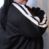 Blood Pack/Pill Bottle Jersey Jacket Black (Plus Size Ver.)