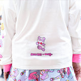 ふわちゃん ロンT (プラスサイズモデルVer.)