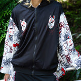 Higanbana Kimono ZIP Hoodie (Men Ver.)