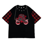 BLACK/RED