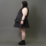PUNKS ZIP DRESS PLUS SIZE