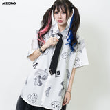 [半袖]肋骨天使 シャツ