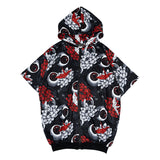 [半袖]ハスノハナ ZIP パーカー