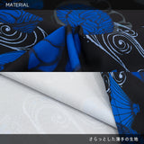 をち水 アシメシャツ NAVY