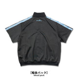 [半袖]輸血/薬瓶 ジャージジャケット BK/P.BL