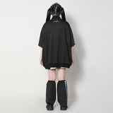 [半袖]輸血/薬瓶 ジャージジャケット BK/P.BL
