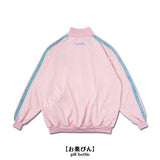 Blood Pack/Pill Bottle Jersey Jacket Pastel Pink/Pastel Blue  (Plus Size Ver.)