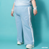Safe Jersey Pants Pastel Blue Plus Size