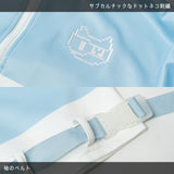 [半袖]ドットネコ ジャージジャケット