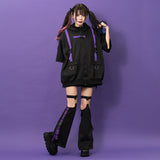 UZURAI JACKET PURPLE Short Sleeves