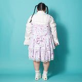 Sweet♡Magical Unicorn Dress PU Plus Size 