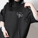 [Short Sleeves] Magical Jersey Jacket BK