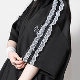 [Short Sleeves] Magical Jersey Jacket BK