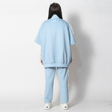 [Short Sleeves]  Magical Jersey Jacket P.BL