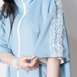 [Short Sleeves]  Magical Jersey Jacket P.BL