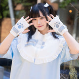 Dot Cat Gloves