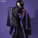 ERROR CODE KIMONO JACKET PURPLE