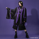ERROR CODE KIMONO JACKET PURPLE