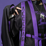 ERROR CODE KIMONO JACKET PURPLE