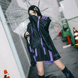 ERROR CODE KIMONO JACKET PURPLE