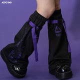 ERROR CODE LEG WARMERS PURPLE