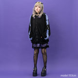 LOVE PUNK ZIPパーカー パープル