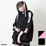 [Short Sleeves] LOVE PUNK ZIP HOODIE 