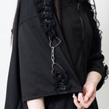 [Short Sleeves] LOVE PUNK ZIP HOODIE 