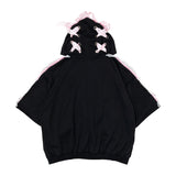 [Short Sleeves] LOVE PUNK ZIP HOODIE 