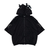 [Short Sleeves] LOVE PUNK ZIP HOODIE 