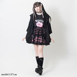 [Short Sleeves] LOVE PUNK ZIP HOODIE 