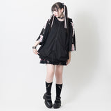 [Short Sleeves] LOVE PUNK ZIP HOODIE 