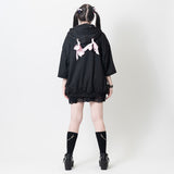 [Short Sleeves] LOVE PUNK ZIP HOODIE 