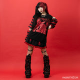 PUNKYバニー ロンT RED