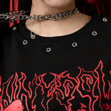 PUNKYバニー ロンT RED