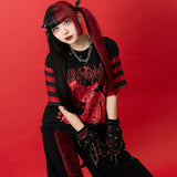 PUNKYバニー ロンT RED