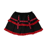 PUNKYバニー スカート RED