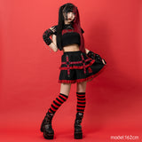 PUNKYバニー スカート RED