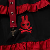 PUNKYバニー スカート RED