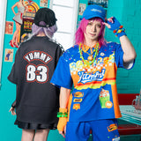 Yummy ハーフZIPシャツ