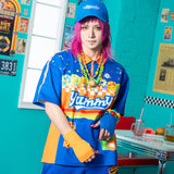 Yummy ハーフZIPシャツ